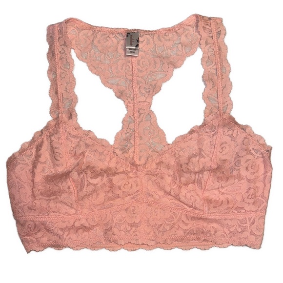 NWT Wishlist Nordstrom rack Racer back -Bra Pink -size medium - Picture 4 of 8